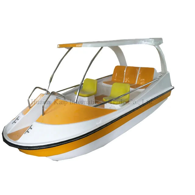 4 Person Electric Boat From China Yellow 5person Electric Fiberglass