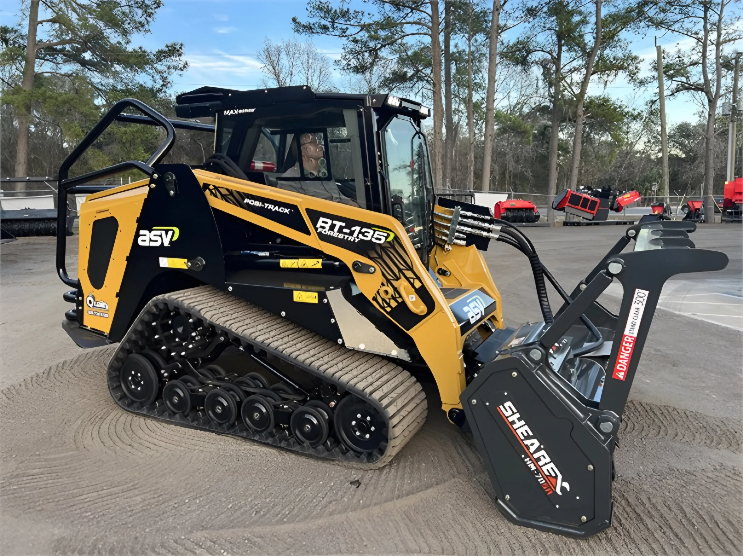 2023 ASV POSI-TRACK RT135F Loader - High Efficiency Skid Steer