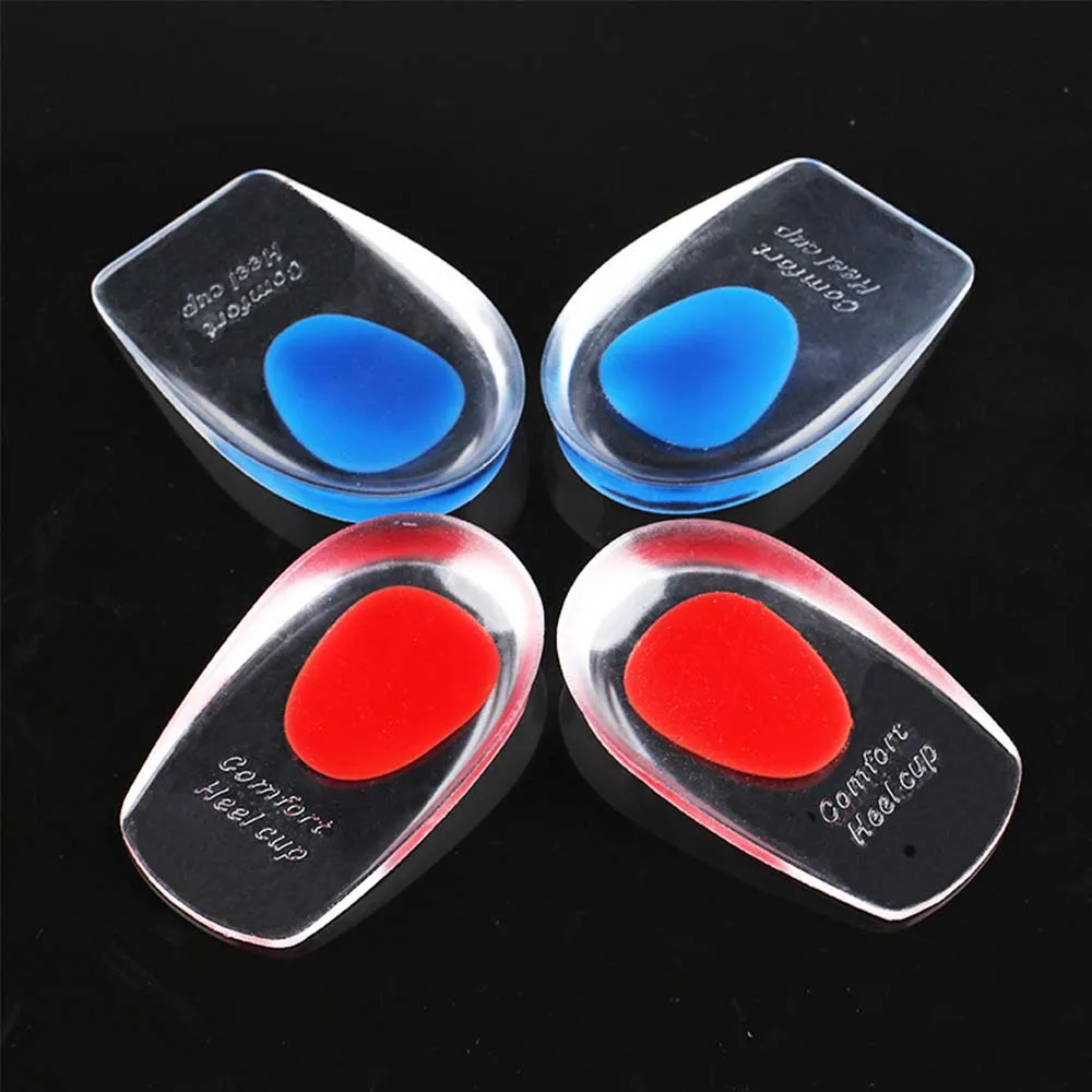 Silicon Cushion Talonera Heel Cup Adjustable Shoe Insoles for Plantar Fasciitis Soles Inserts Heel Pad High Heel Pads