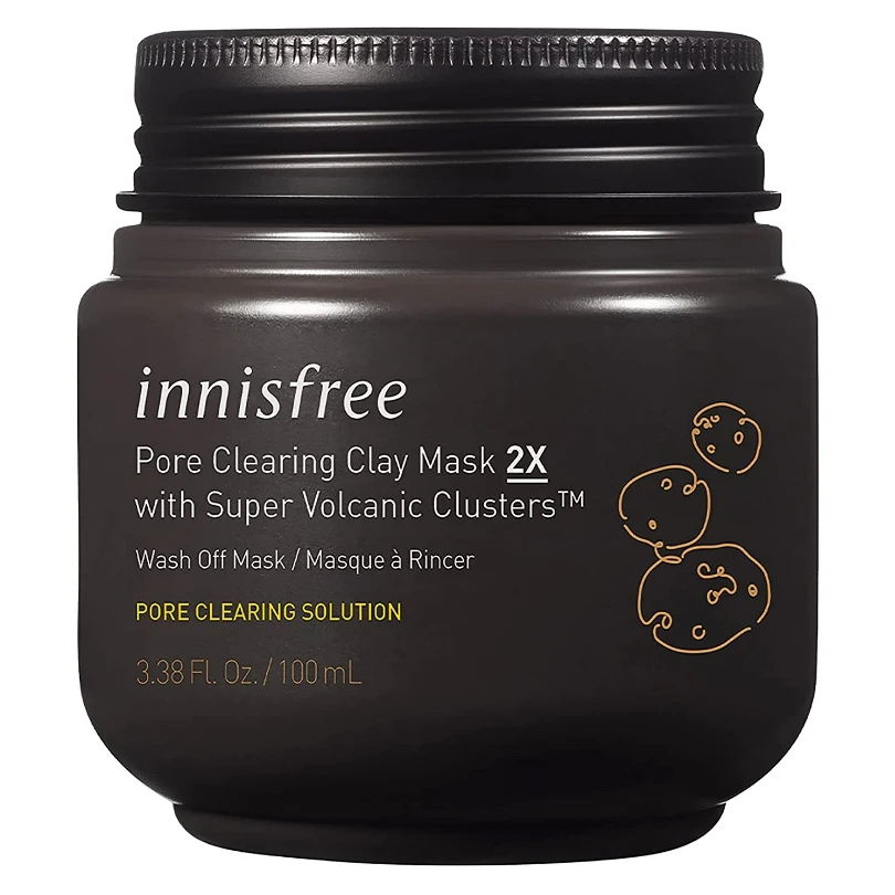 Innisfree Pore Clearing Clay Masks With Volcanic Cluster Innisfree Pore