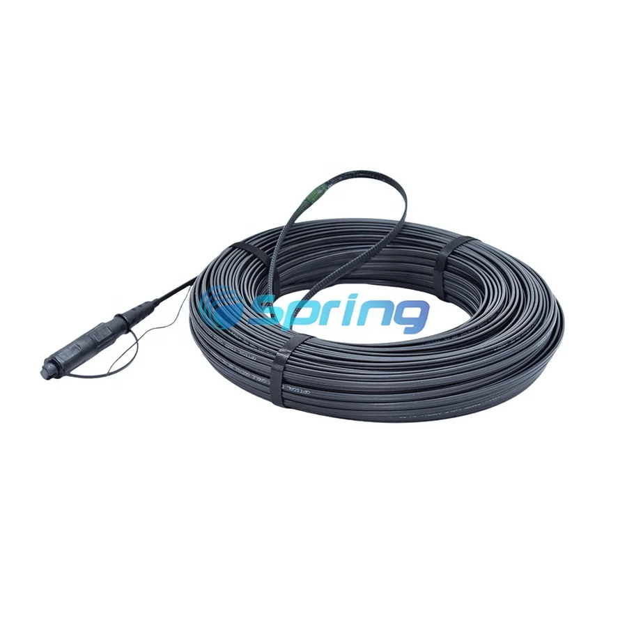 Hardened Sc Apc To Sc Apc Drops Cable Toneable Flat Cable Drops With ...