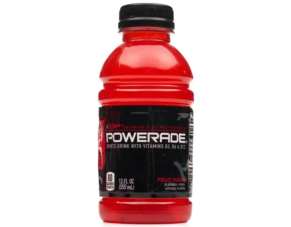 Powerade Electrolyte Enhanced Sports Drinks With Vitamins Mountain ...