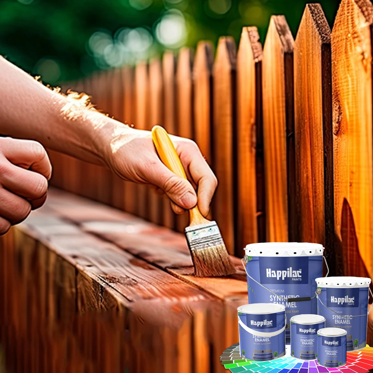 Alkyd Based High Gloss Synthetic Enamel Paint Alkyd for Wood and Metal Surfaces Liquid Coating for Brush Application Exterior