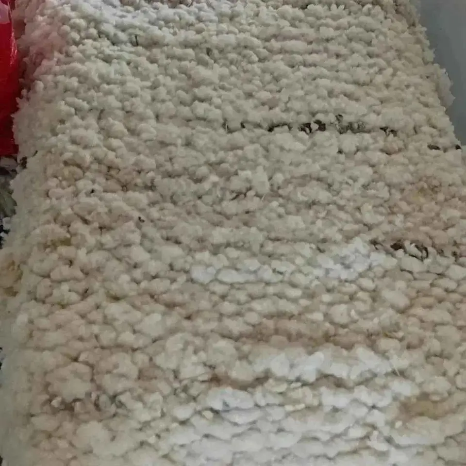 Смешанная овечья шерсть 100% кардовые шерстяные волокна разных качеств очищенные от шерсти для спиннинга