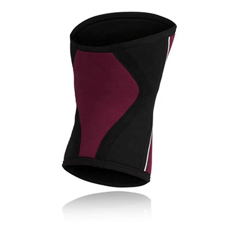 Customized Woven Nylon Knee Support Sleeves Outdoor Basketball Protector Knee Brace Compression