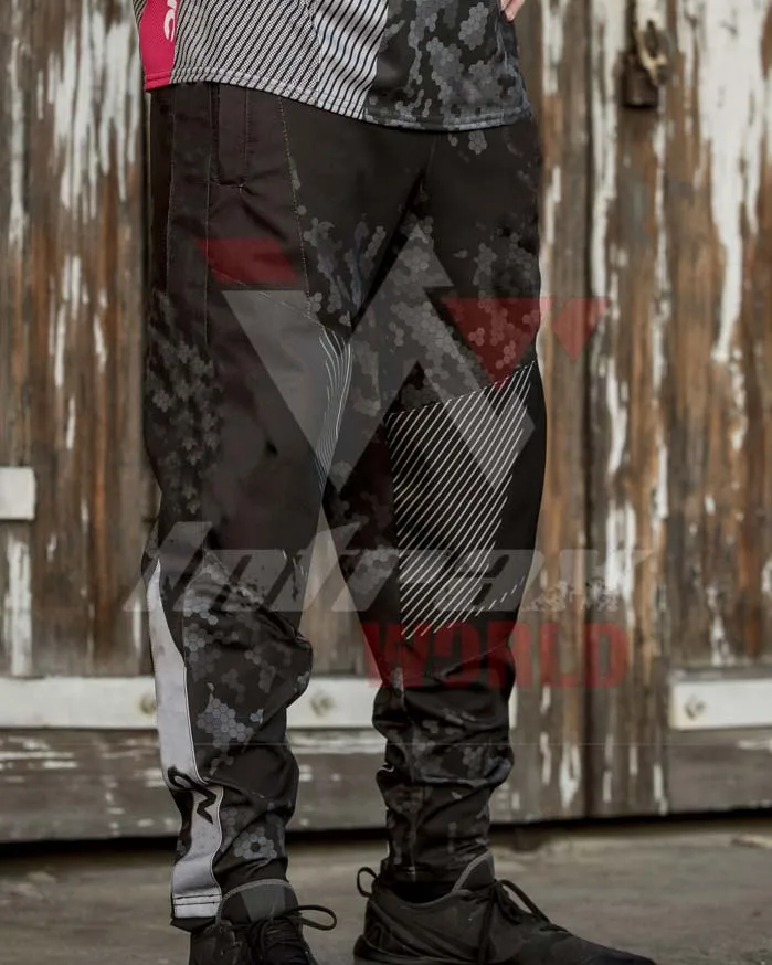 Custom Print Paintball Uniform Jersey Trouser Pants Light Resistant Breathable Adventure Team