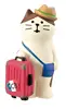 Chat partant en voyage