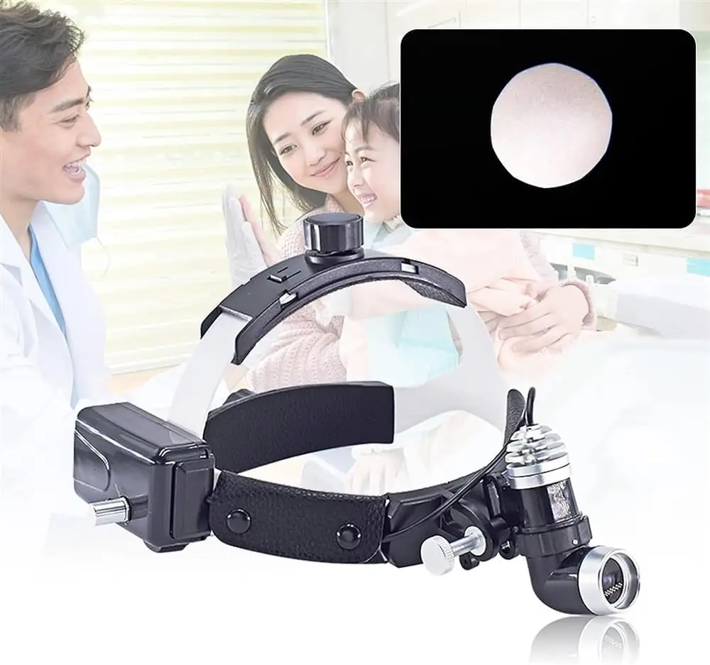 Ent Surgical Wireless Dental Headlight Led Light 10w W/dual Battery ...