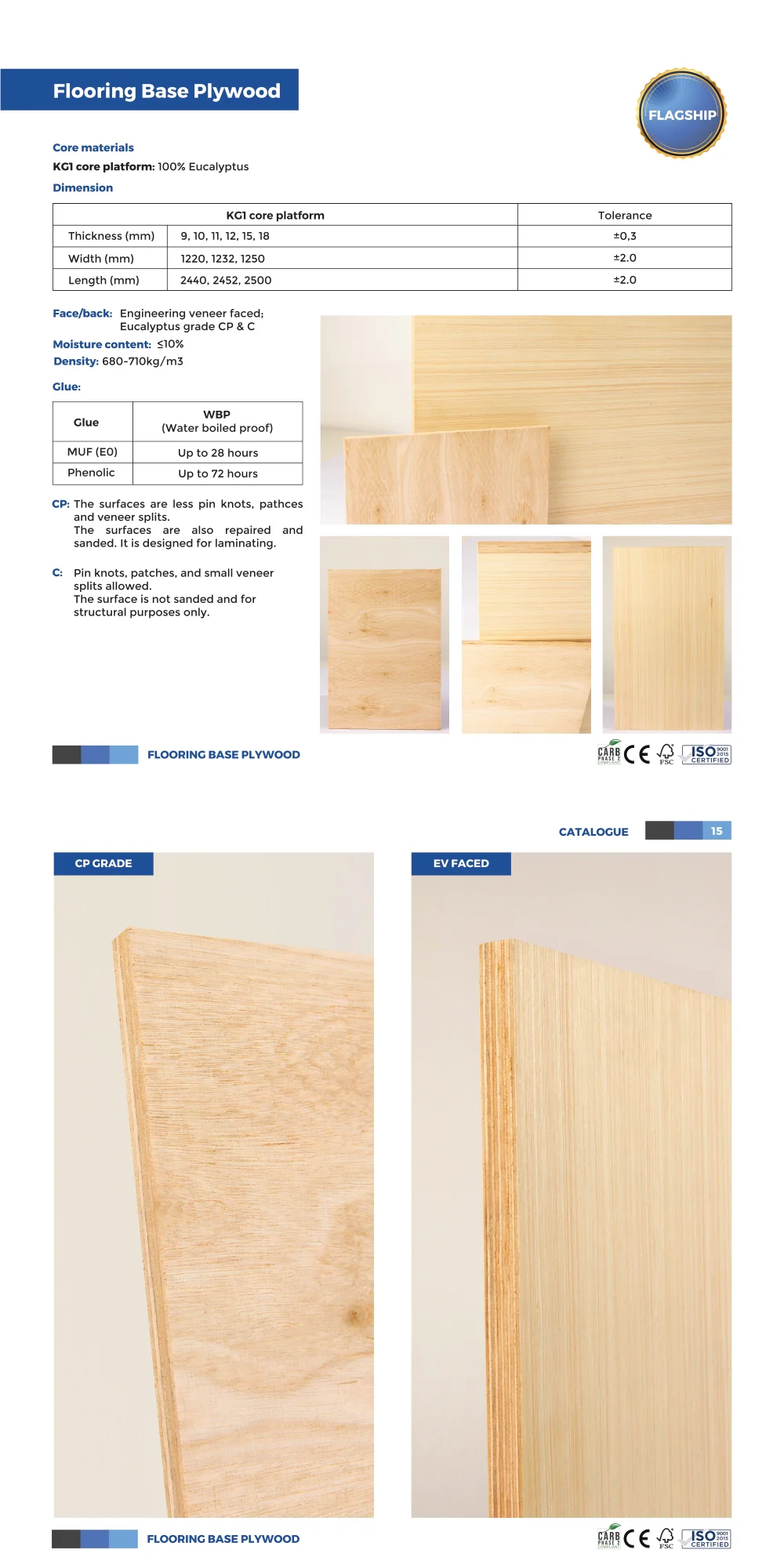 Indoor Outdoor Flooring Base Plywood From Vietnam Plywood Sheet Water