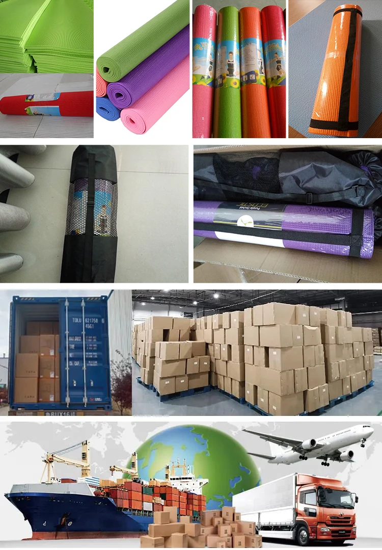 Pvc Men & Women Yoga Mat Manufacturer Wholesale High Density Exercise