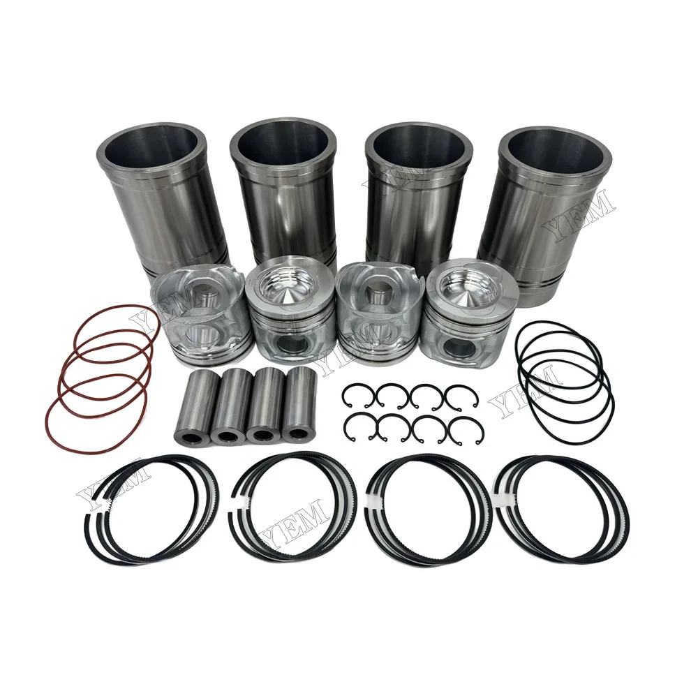 Cylinder Liner Kit Fit for Yuchai YCD4M20T-98 Engine 4