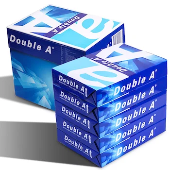 100% Wood Pulp 80gsm A4 Copy Paper 70 GSM / 80 GSM - Super White a4 paper for sale-Double A A4