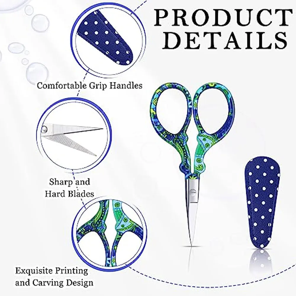 Stainless Steel Embroidery Scissor Wholesale Embroider Silver Color