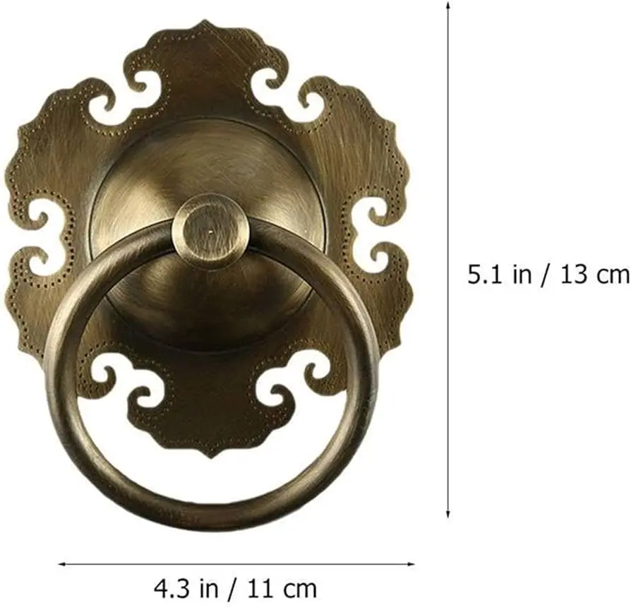 Classy Gold Polished Brass Door Knocker Antique Finish Modern And