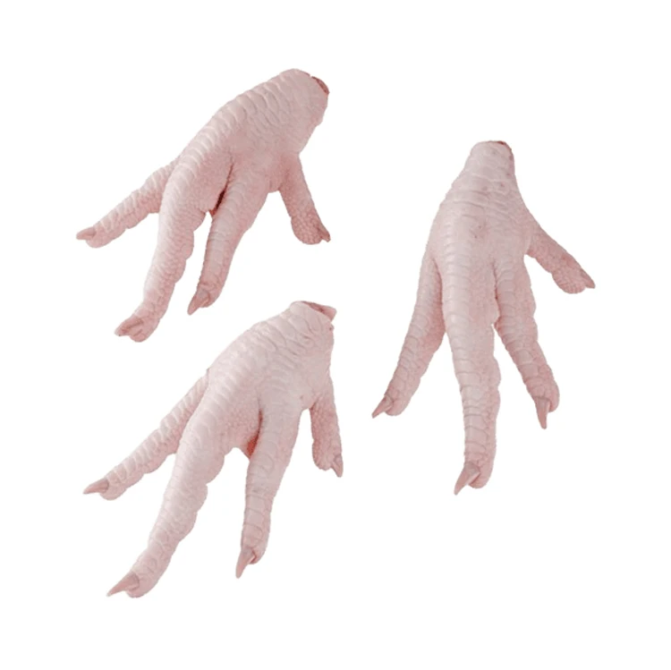 EXPORT GRADE HALAL FROZEN WHOLE CHICKEN FEET CHICKEN PAW Frozen Chicken Paws for Sale 100% Fresh Certification