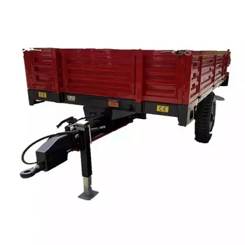 中古農業用トラクター油圧式ダンプトレーラー20トン農場用ダンプ