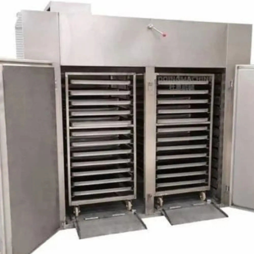 Commercial Portable Stainless Steel Industrial Drying Oven 100kg/hr Capacity Food Processing Air Drying Equipment Wholesale