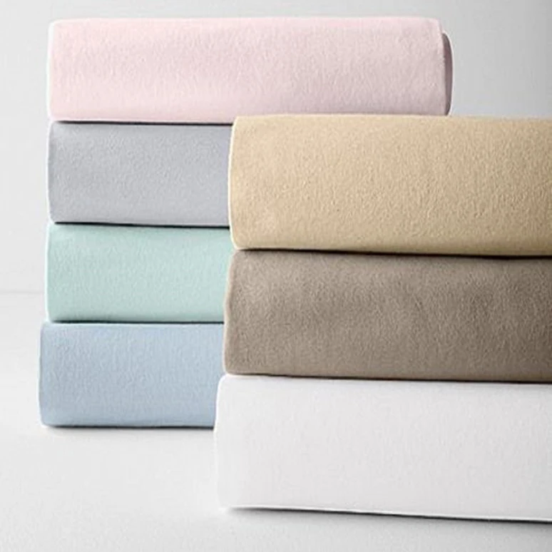 Unique Design White Bed Linen Pure Cotton Bed Linen Plain Sheet Set