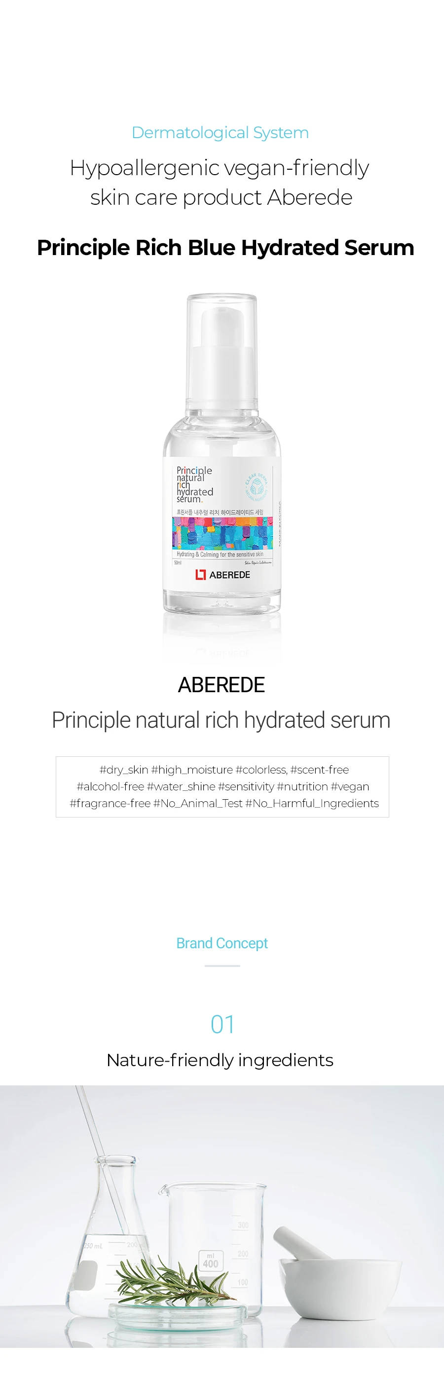 Aberede Principle Nature Rich Hydrated Serum Nature Friendly ...