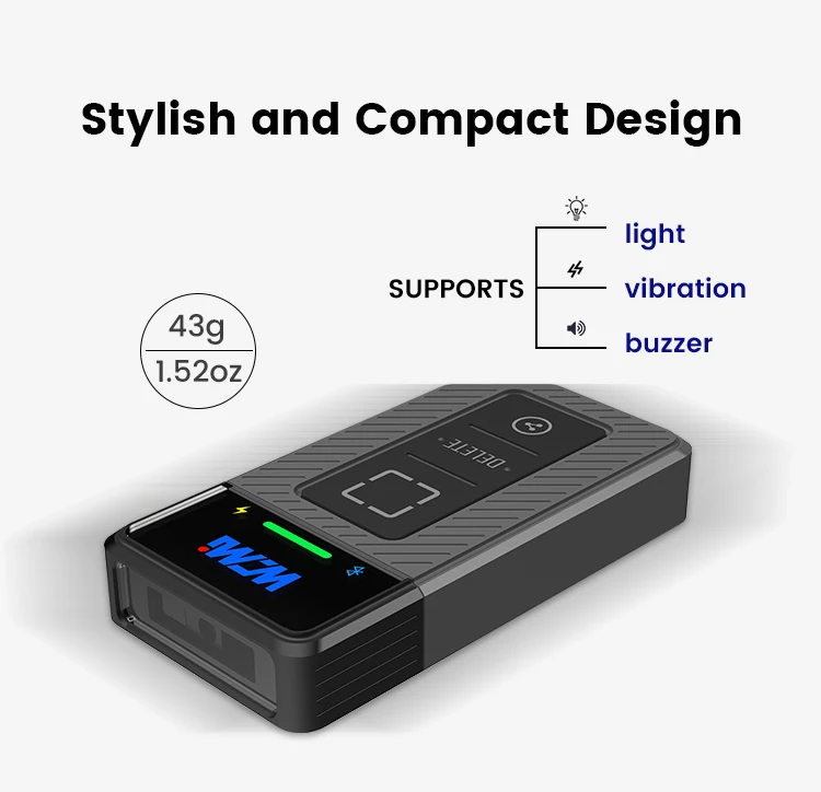 Click Mini Scanner Portable Mini 2D Barcode Scanner QR Code Screen Image & PDF417 Data ...