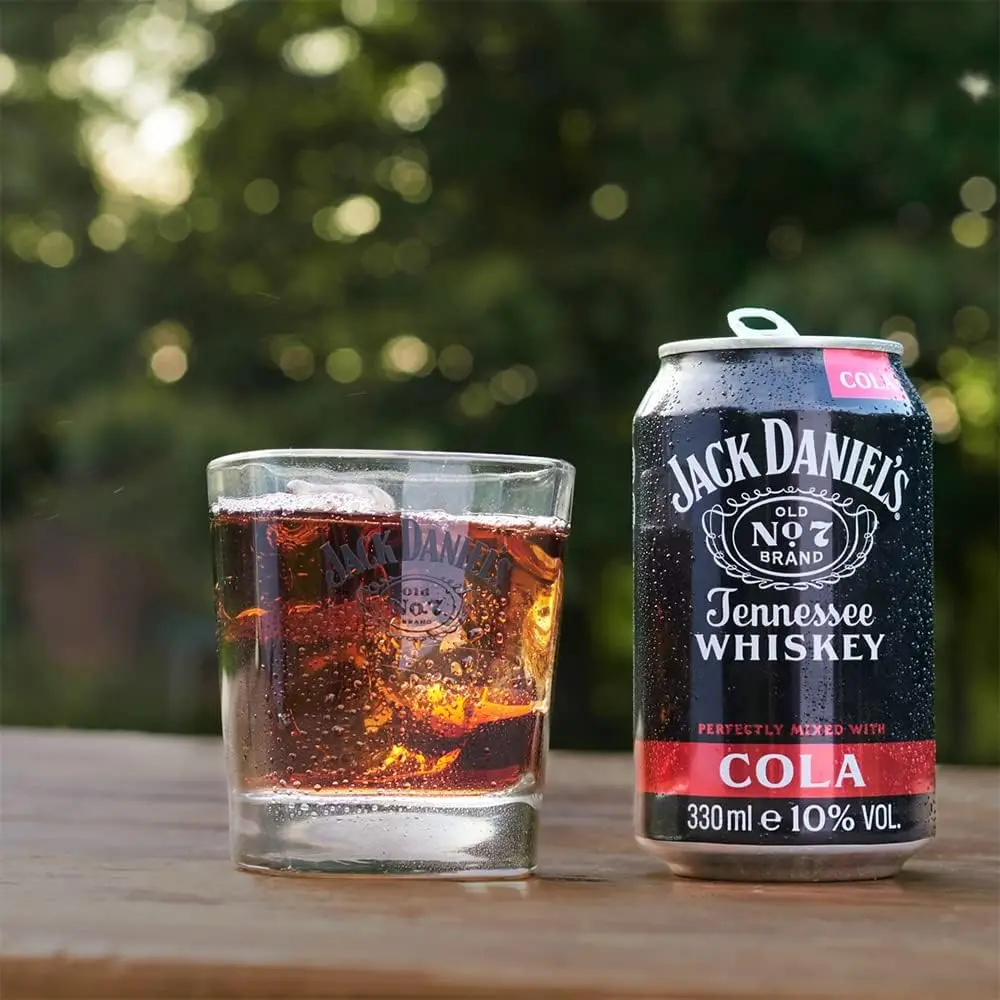 Jack Daniel's Tennessee Whiskey & Cola 330ml Can Pack Of 24 Buy Jack
