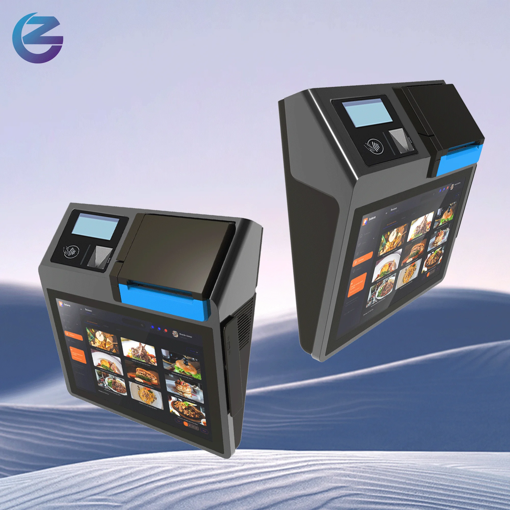 ZCS Z100 Android Tablet POS Terminal Dual Display with 10.1