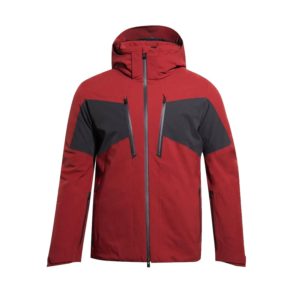 Professional Men's Ski Jacket Custom Windbreaker Style Waterproof