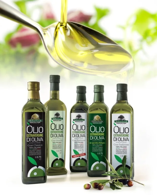 Premium Quality Cold Pressed 100 Percent Italian Extra Virgin Olive Oil