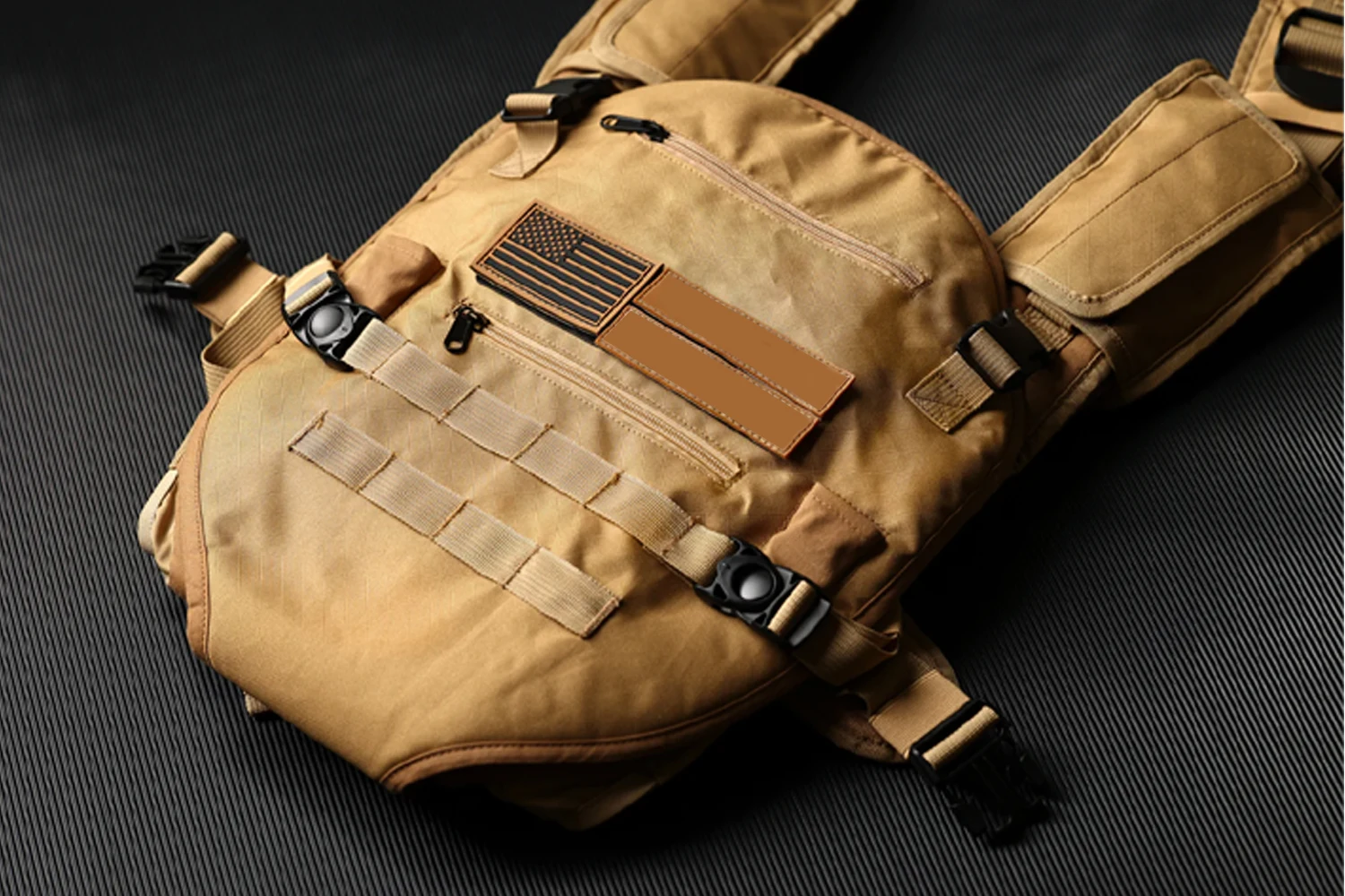 Adjustable Molle Straps Infant Carrier Action Baby Walker with Breathable Harness Vest Comfortable Walkers for Babies