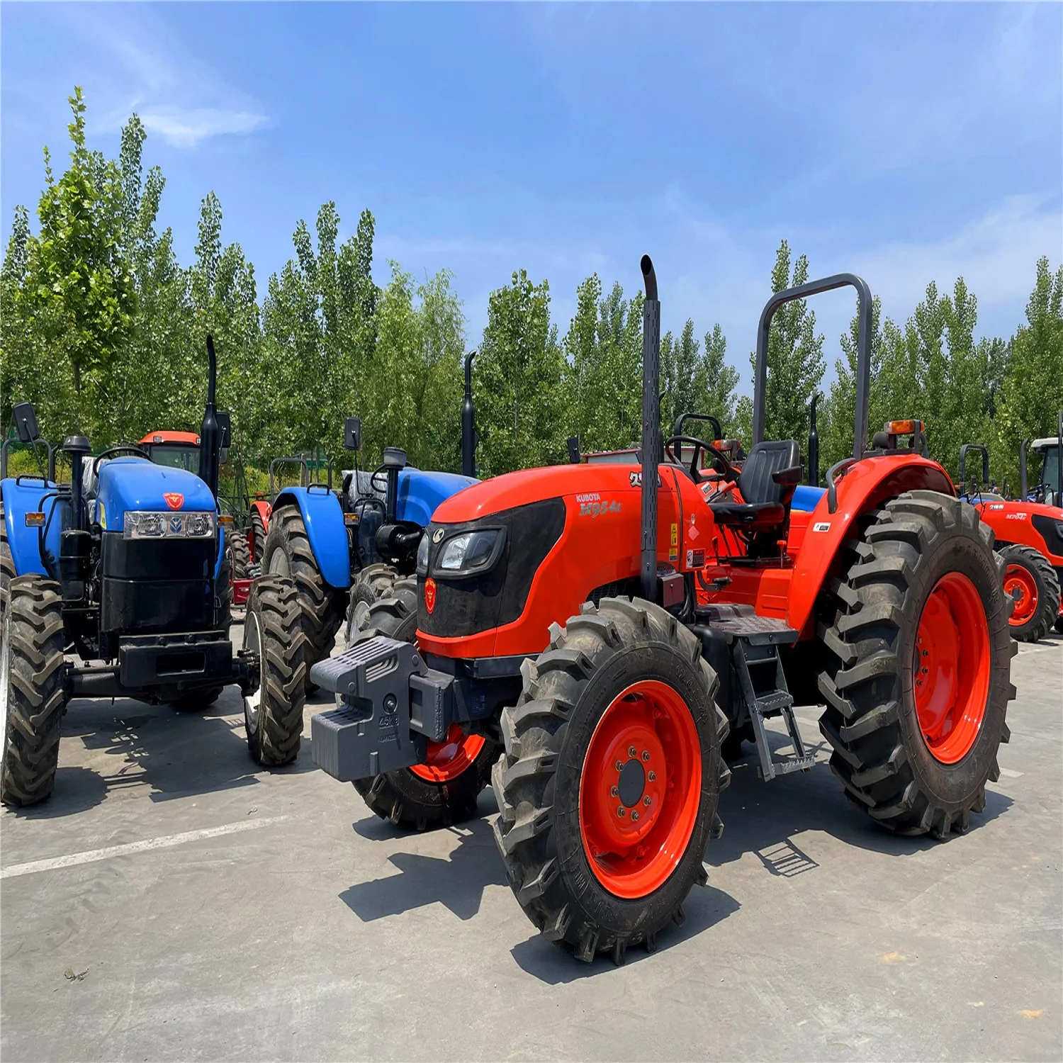 Hot Sale Used Tractor Kubota L245 Farm Wheel Tractors 4x4wd ...