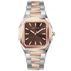 Argento Oro Rosa-Marrone