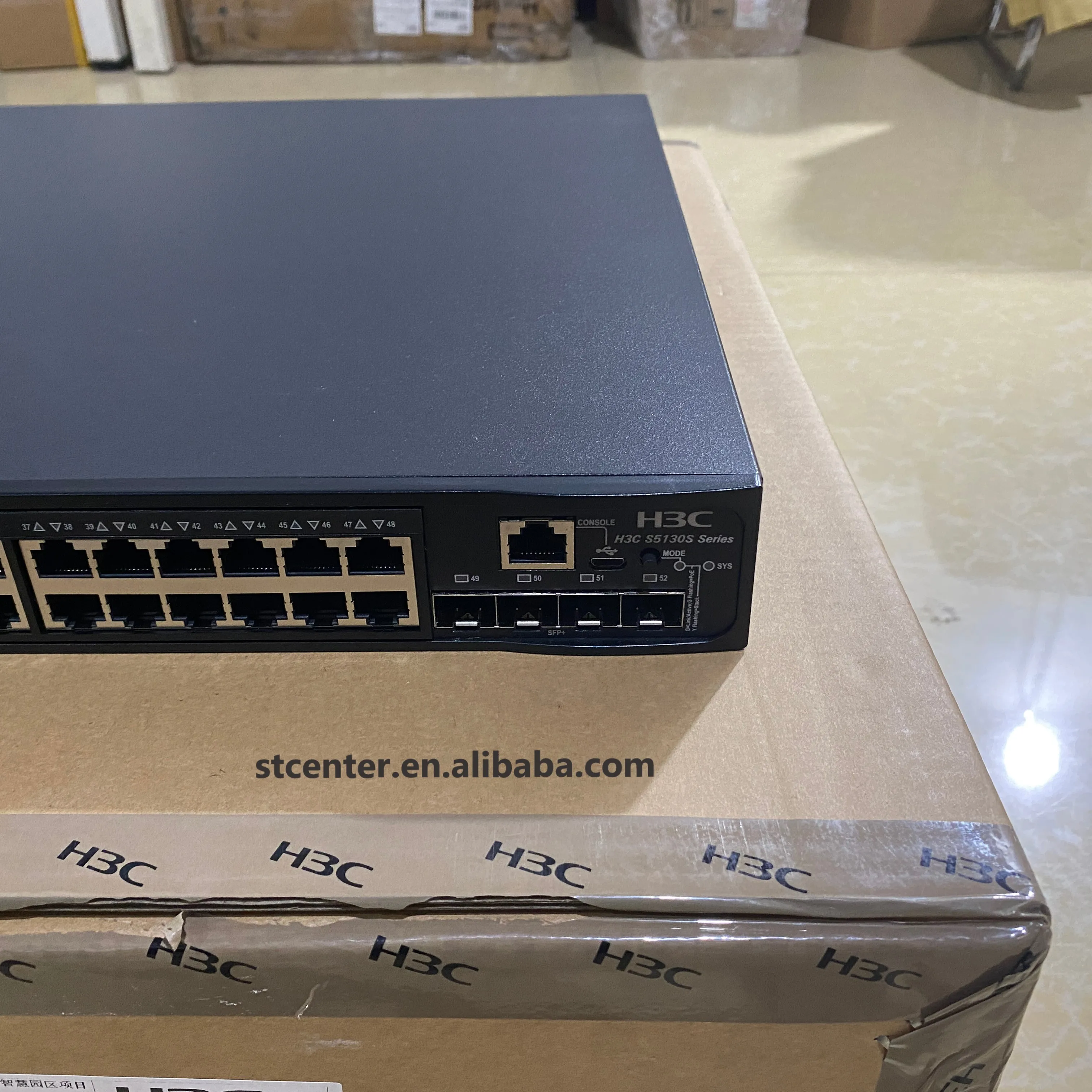 Brand New 24 Port Gigabit L2 H3c Switch Ls5130s28sei S5130s