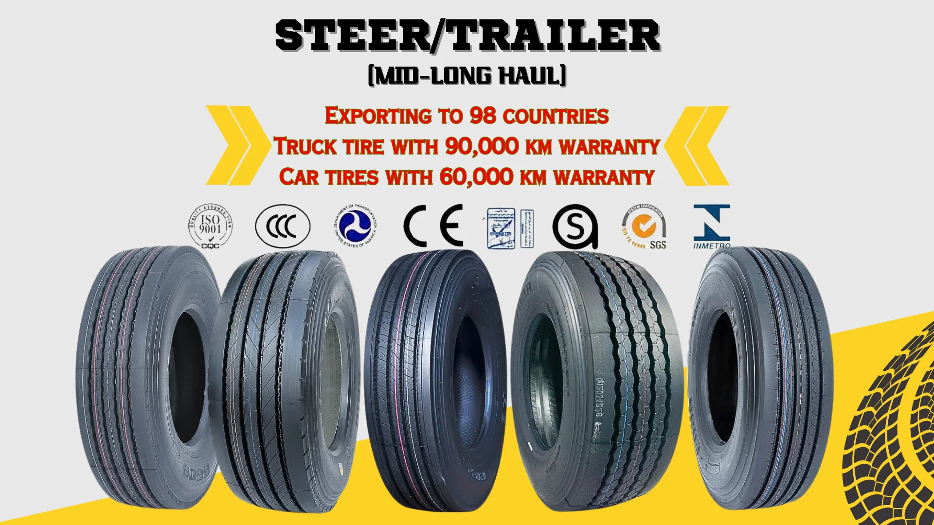 Top Sale/all Steel New Truck Tires 11r22.5 11r24.5 285/75r24.5 295