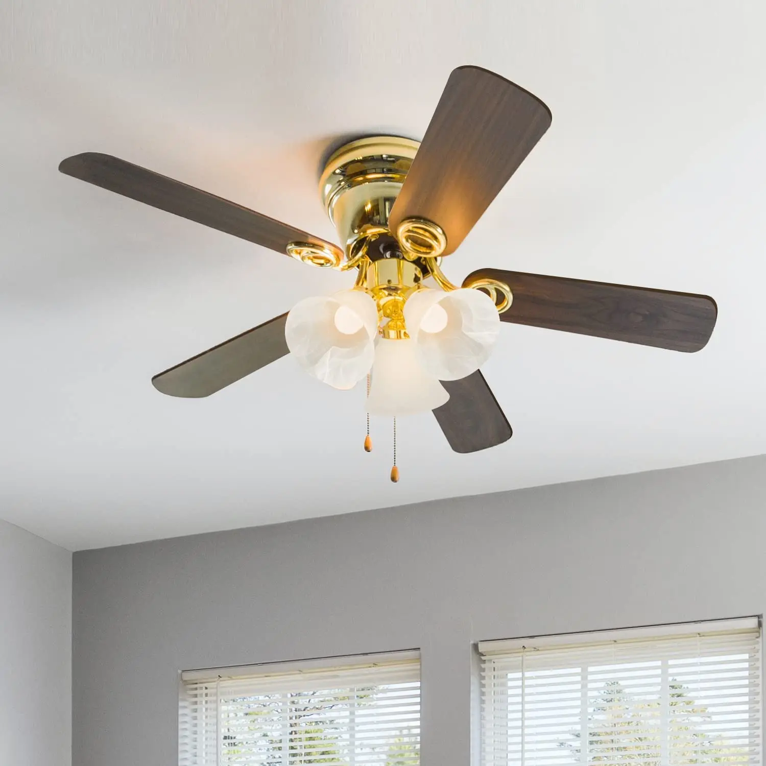 Bell Shaped Alabaster Glass Pendent Bell Light Shade Shaped Alabaster