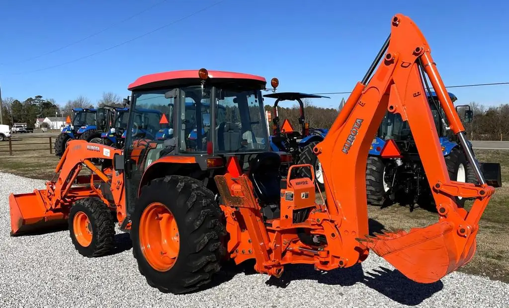 Used Kubota L3240 Tractor With La724 Front Loader And Backhoe Loader / 34hp Kubota Tractor For