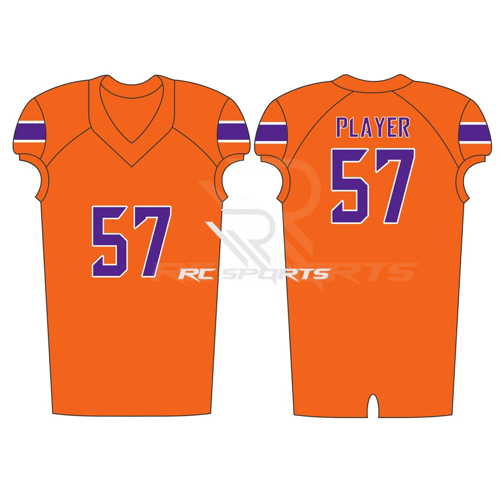 American Football Uniform Wholesale for City Custom Sublimation Jersey Unisex Custom Team Breathable Plus Size