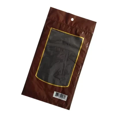 Compound Single Pouch Custom Printed Humidity Ziplock Cigar Wraps Packaging Bag