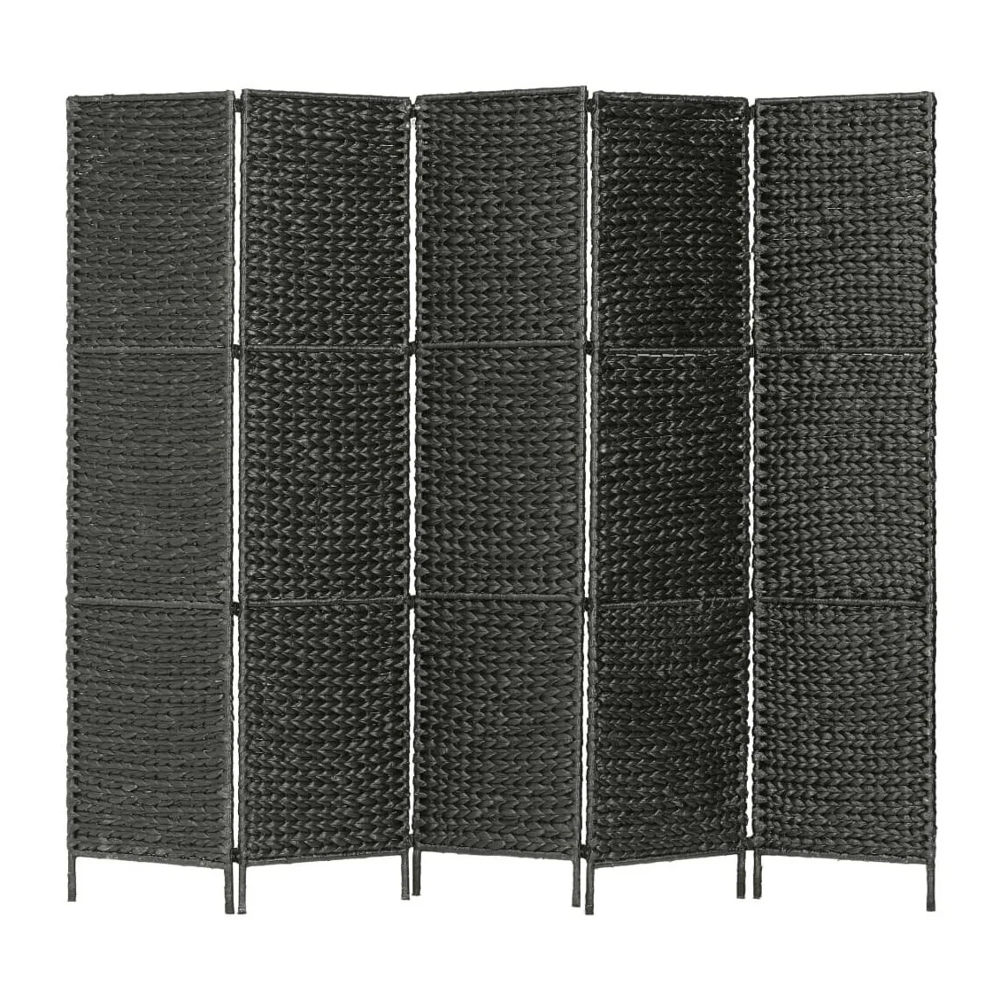 Customizable size & color sliding partition wall restaurant space division water hyacinth room separation panels