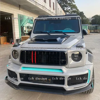 High Quality W464 G63 Dry Carbon Fiber Rocket G900 Style Body Kit For Mercedes-Benz G-Class W463 Upgrade W464