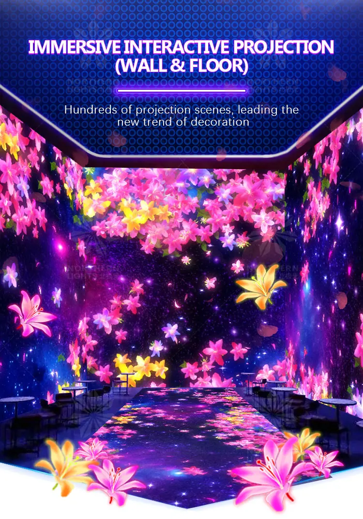 Hot Hologram Projector 3d Holographic Projection Wall Projection