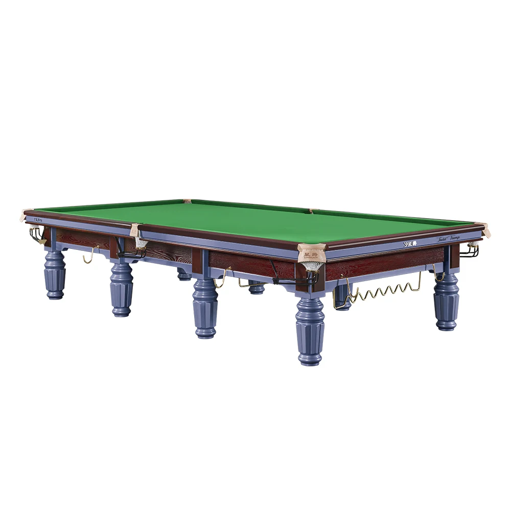 Premium Snooker Table 12ft Size with Advanced Cushions for Training & Competition