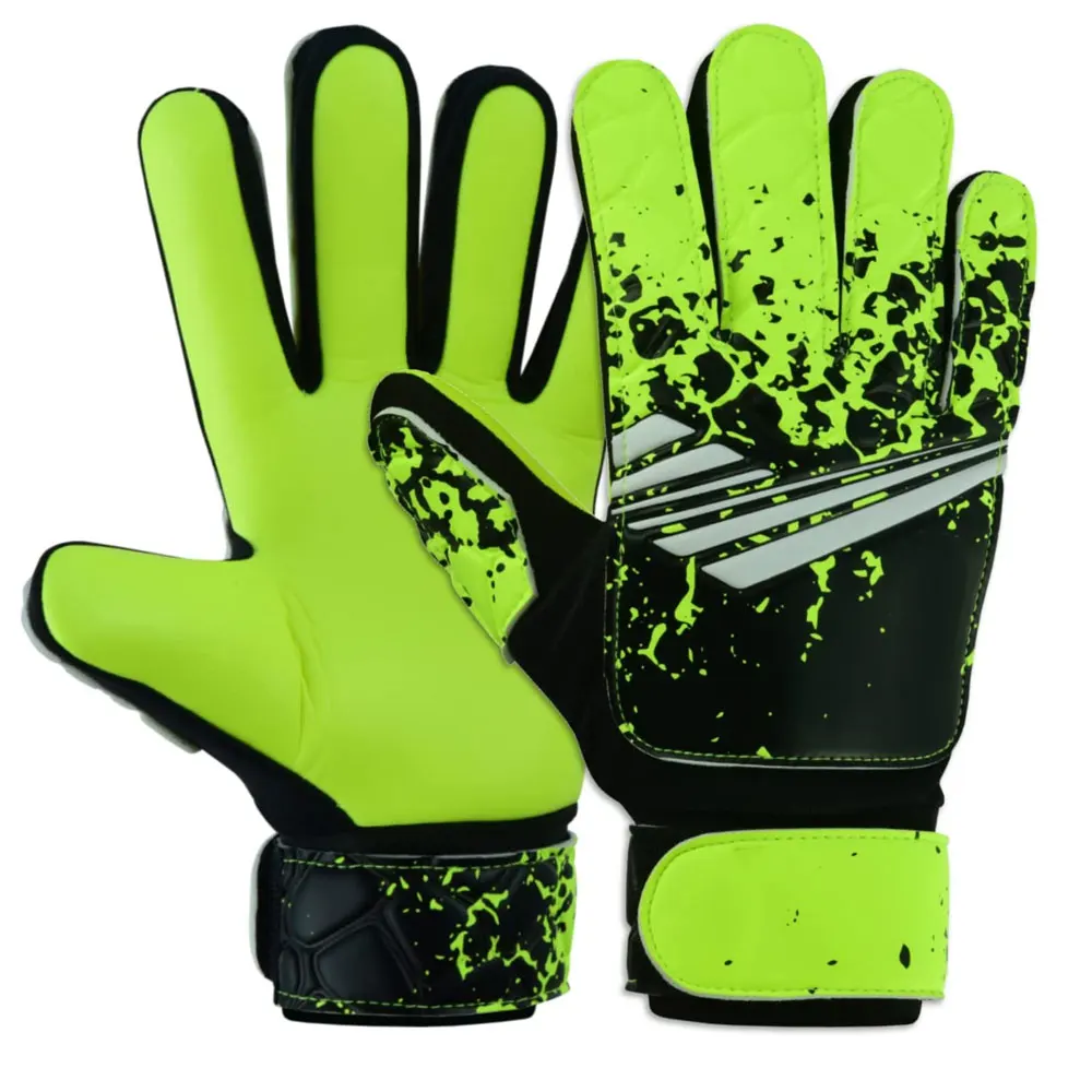 Men Goalkeeper Gloves Professional Thick Latex Finger Protection