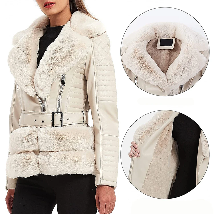 Oem Services High Quality Fabric Women Winter Customized Windproof Down Jacket For Women With Fur Jacket - Image 2