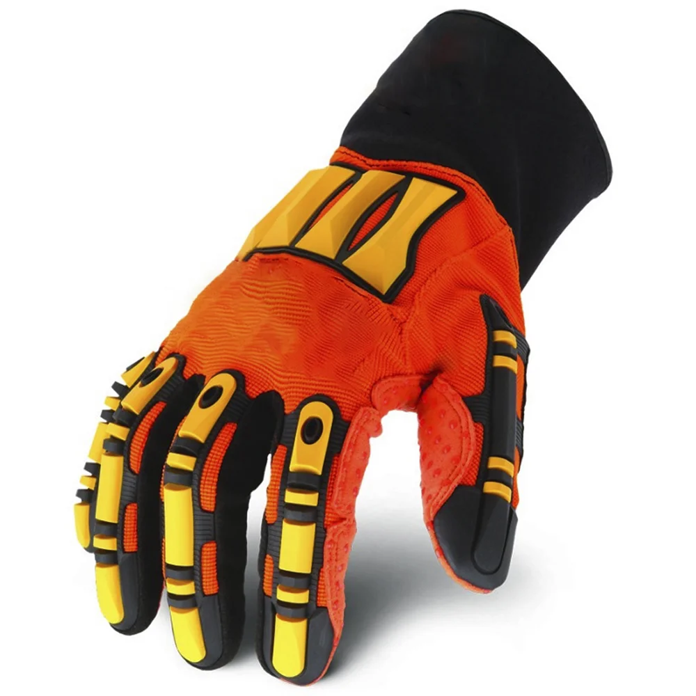 Highquality Antiimpact Tpr Industrial Gloves Oilfield Impact Gloves