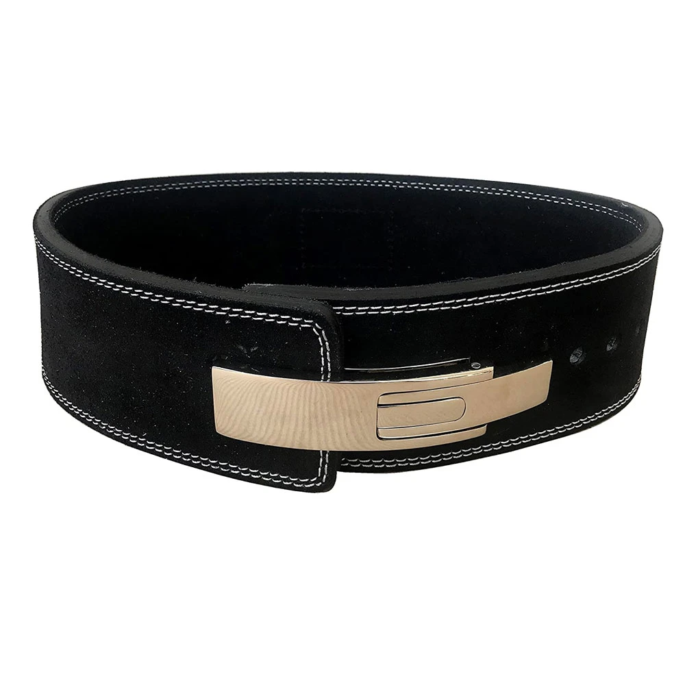 New 2024 Weightlifting Leather Lever Belt Gym Training Power Lifting
