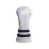 Blanco con rayas moradas