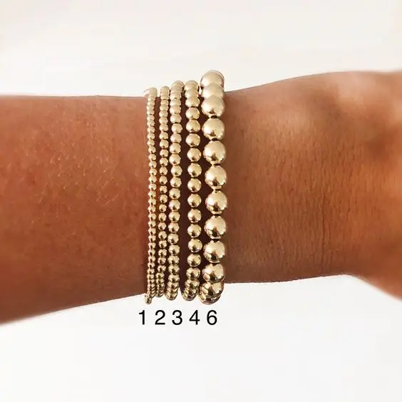 Leslie's 14K White Gold Fancy Stretch Bangle Bracelet LF750 | Leslie E.  Sandler Fine Jewelry and Gemstones | rockville , MD