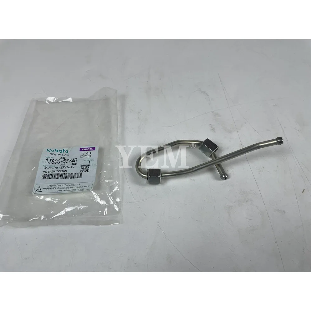 V2403 Fuel Pipe 1J800-53740 for Kubota