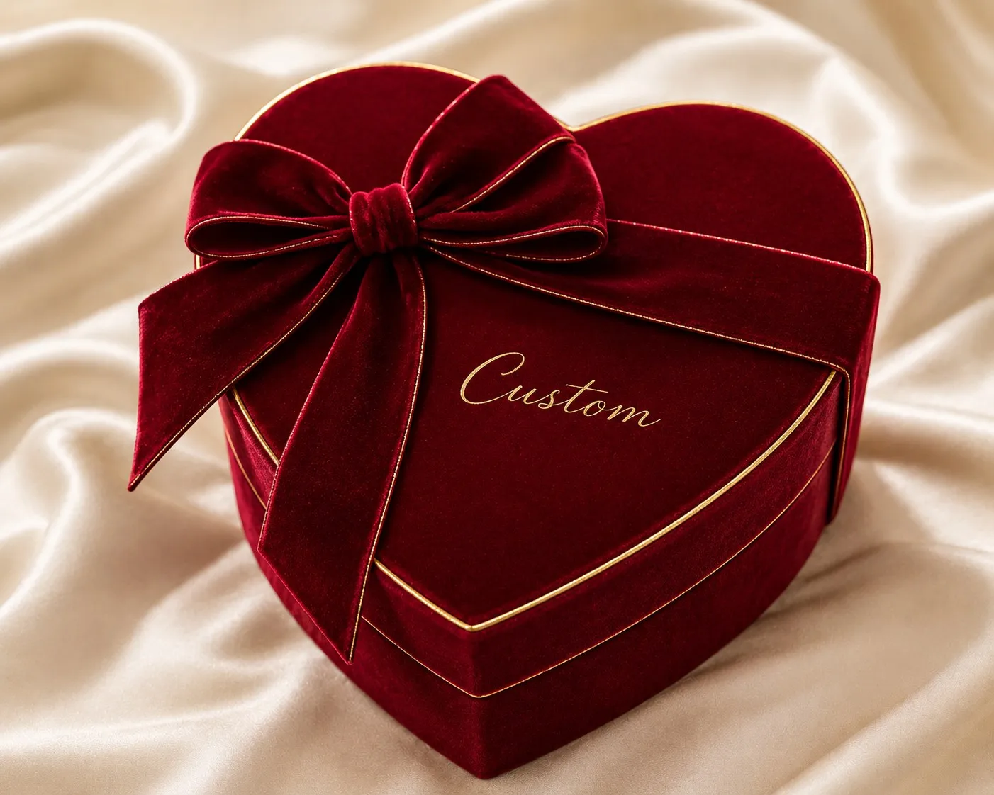 Custom Heart Shaped Box