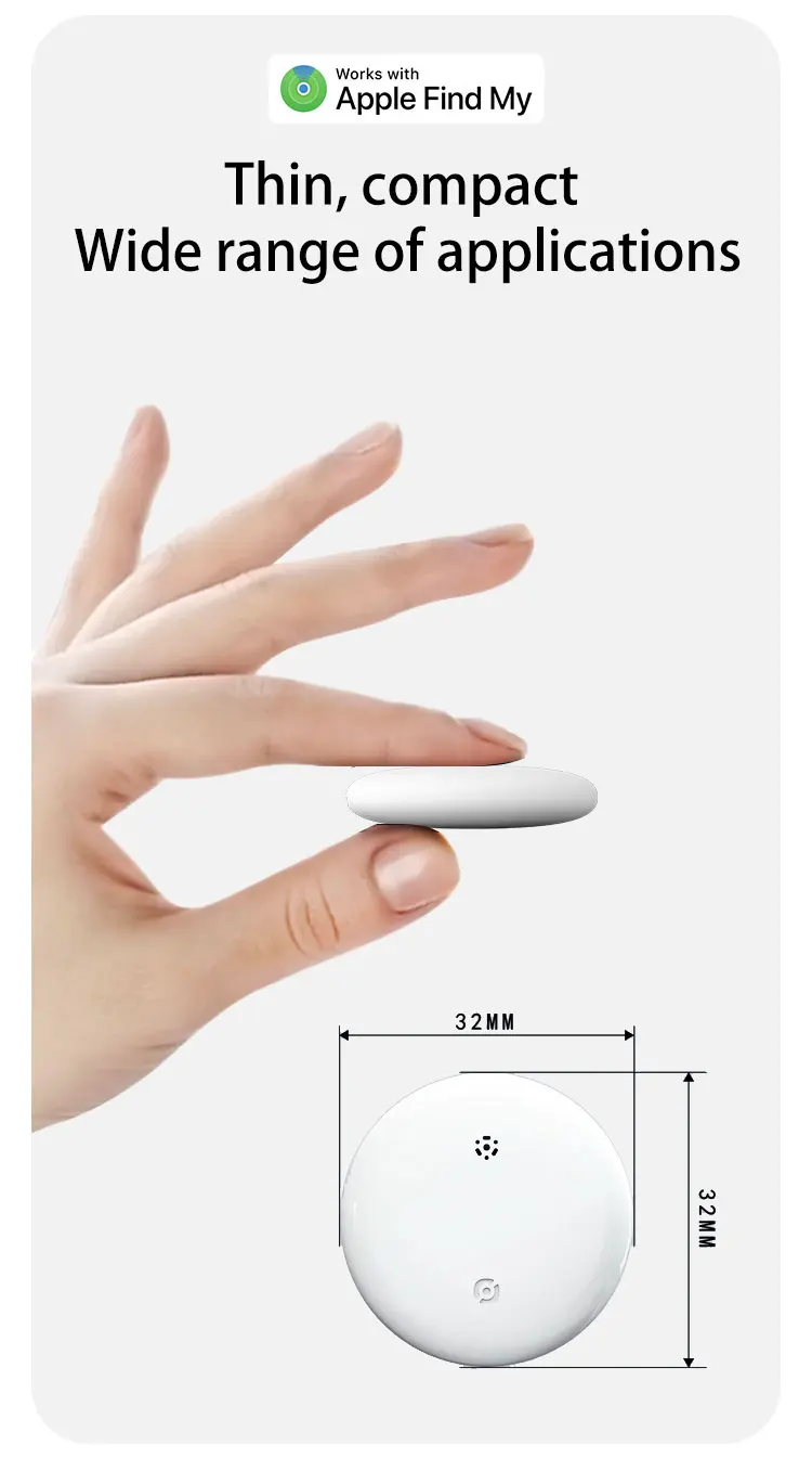 Smart Tracker ITag Air Tag Wireless Tag for Apple Find My APP Bluetooth Tracking GSP Tracker Anti Lost Car Key Pet Kids Finder